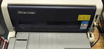 7成新得实针式票据打印机，打印发票，出库单