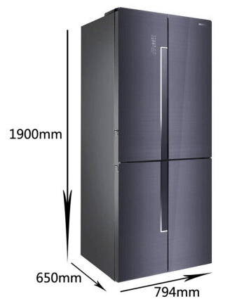 无霜十字对开门变频四门御宴冰箱